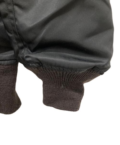 BUZZ RICKSON'S（バズリクソンズ）BUZZ RICKSON'S (バズリクソンズ) william gibson (ウィリアム ギブスン) L-2B ロング ミリタリー ジャケット ブラック サイズ:40の古着・服飾アイテム