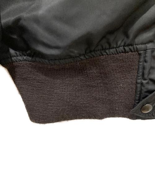 BUZZ RICKSON'S（バズリクソンズ）BUZZ RICKSON'S (バズリクソンズ) william gibson (ウィリアム ギブスン) L-2B ロング ミリタリー ジャケット ブラック サイズ:40の古着・服飾アイテム