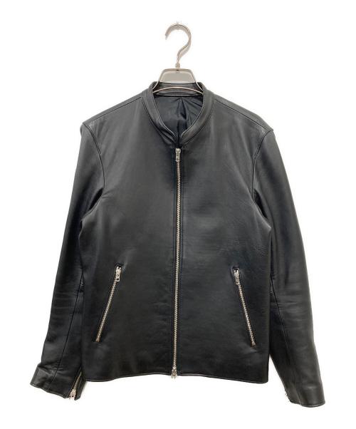 LIDnM（リドム）LIDnM (リドム) ラムレザージャケット ブラック サイズ:Mの古着・服飾アイテム
