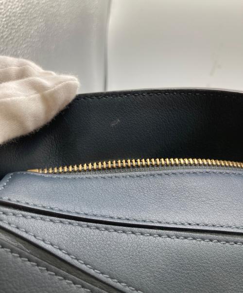 LOEWE（ロエベ）LOEWE (ロエベ) ショルダーバッグ/50周年限定/パズルバッグ スモール インディゴダイの古着・服飾アイテム