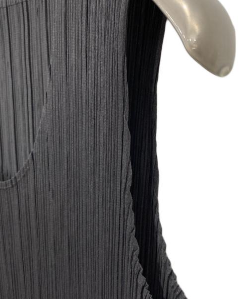 PLEATS PLEASE（プリーツプリーズ）PLEATS PLEASE (プリーツプリーズ) ノースリーブワンピース グレー サイズ:4の古着・服飾アイテム