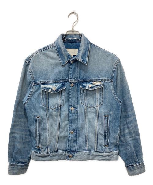 Calvin Klein（カルバンクライン）Calvin Klein (カルバンクライン) 90's トラッカーデニムジャケット インディゴ サイズ:XSの古着・服飾アイテム