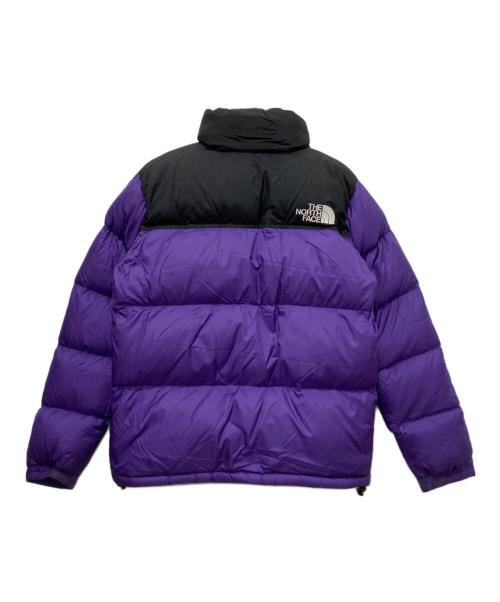 THE NORTH FACE（ザ ノース フェイス）THE NORTH FACE (ザ ノース フェイス) ダウンジャケット ブラック×パープル サイズ:XLの古着・服飾アイテム