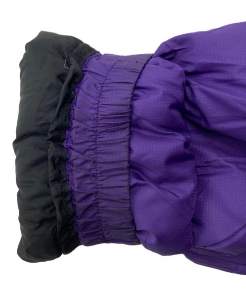 THE NORTH FACE（ザ ノース フェイス）THE NORTH FACE (ザ ノース フェイス) ダウンジャケット ブラック×パープル サイズ:XLの古着・服飾アイテム