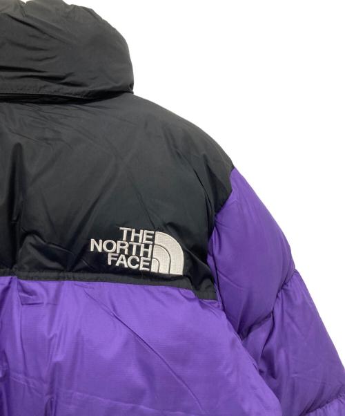 THE NORTH FACE（ザ ノース フェイス）THE NORTH FACE (ザ ノース フェイス) ダウンジャケット ブラック×パープル サイズ:XLの古着・服飾アイテム