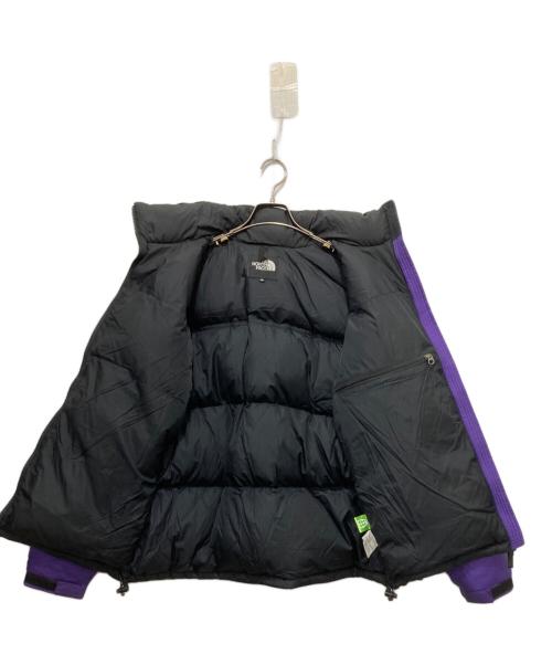 THE NORTH FACE（ザ ノース フェイス）THE NORTH FACE (ザ ノース フェイス) ダウンジャケット ブラック×パープル サイズ:XLの古着・服飾アイテム