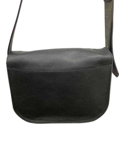 MARGARET HOWELL（マーガレットハウエル）MARGARET HOWELL (マーガレットハウエル) BRIDLE LEATHER SHOULDER BAG ブラックの古着・服飾アイテム