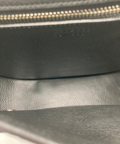 MARGARET HOWELL（マーガレットハウエル）MARGARET HOWELL (マーガレットハウエル) BRIDLE LEATHER SHOULDER BAG ブラックの古着・服飾アイテム