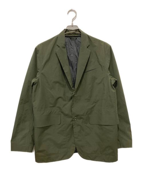DESCENTE PAUSE（デサントポーズ）DESCENTE PAUSE (デサントポーズ) Seamtaped Jacket カーキ サイズ:Lの古着・服飾アイテム