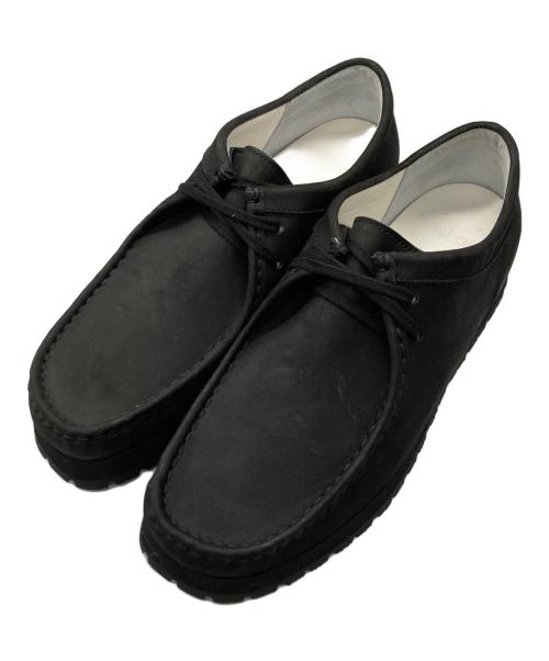 SABOR（サボール）SABOR (サボール) MOCシューズ ブラック サイズ:44の古着・服飾アイテム