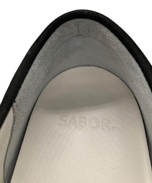 SABOR（サボール）SABOR (サボール) MOCシューズ ブラック サイズ:44の古着・服飾アイテム