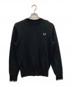 FRED PERRYフレッドペリー）の古着「クルーネックスウェット」｜ブラック