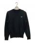 FRED PERRY（フレッドペリー）の古着「クルーネックスウェット」｜ブラック