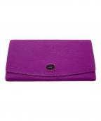 TOPKAPIトプカピ）の古着「ジェムドロップ レザー長財布」｜パープル