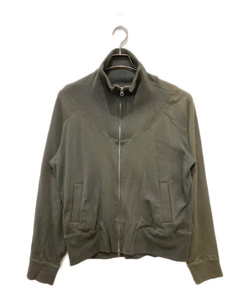 Vivienne Westwood man（ヴィヴィアン ウェストウッド マン）Vivienne Westwood man (ヴィヴィアン ウェストウッド マン) ジップアップニット カーキ サイズ:46の古着・服飾アイテム