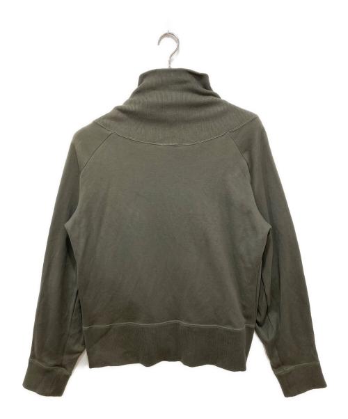Vivienne Westwood man（ヴィヴィアン ウェストウッド マン）Vivienne Westwood man (ヴィヴィアン ウェストウッド マン) ジップアップニット カーキ サイズ:46の古着・服飾アイテム