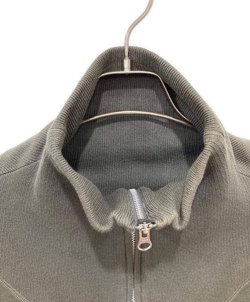 Vivienne Westwood man（ヴィヴィアン ウェストウッド マン）Vivienne Westwood man (ヴィヴィアン ウェストウッド マン) ジップアップニット カーキ サイズ:46の古着・服飾アイテム