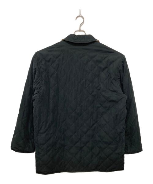 HERMES（エルメス）HERMES (エルメス) キルティングリバーシブルコート ブラック×イエロー サイズ:52の古着・服飾アイテム