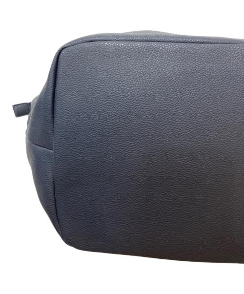 KITAMURA（キタムラ）KITAMURA (キタムラ) レザー2WAYバッグ ネイビーの古着・服飾アイテム