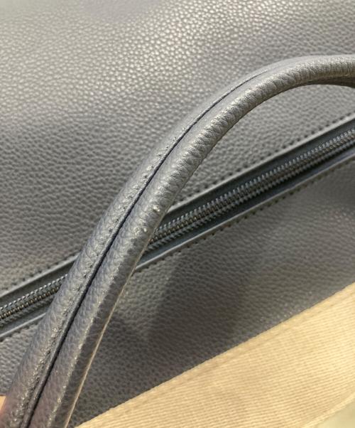 KITAMURA（キタムラ）KITAMURA (キタムラ) レザー2WAYバッグ ネイビーの古着・服飾アイテム