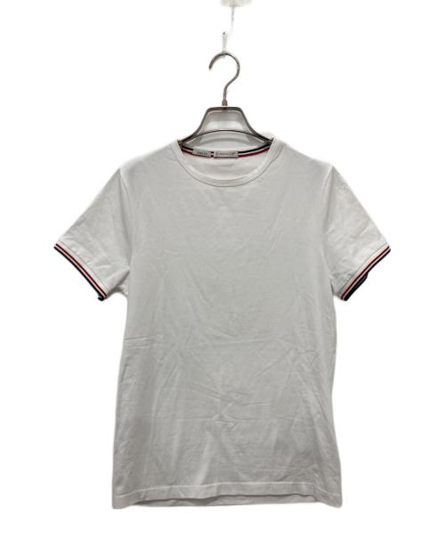 MONCLER（モンクレール）MONCLER (モンクレール) MAGLIA T ホワイト サイズ:Sの古着・服飾アイテム