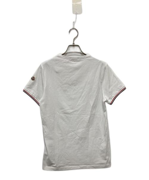 MONCLER（モンクレール）MONCLER (モンクレール) MAGLIA T ホワイト サイズ:Sの古着・服飾アイテム