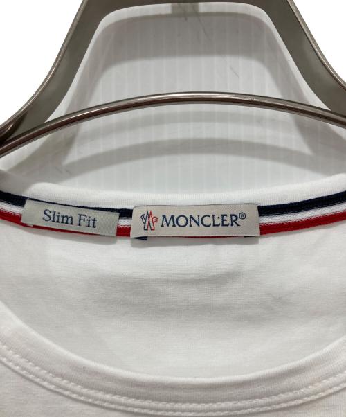 MONCLER（モンクレール）MONCLER (モンクレール) MAGLIA T ホワイト サイズ:Sの古着・服飾アイテム