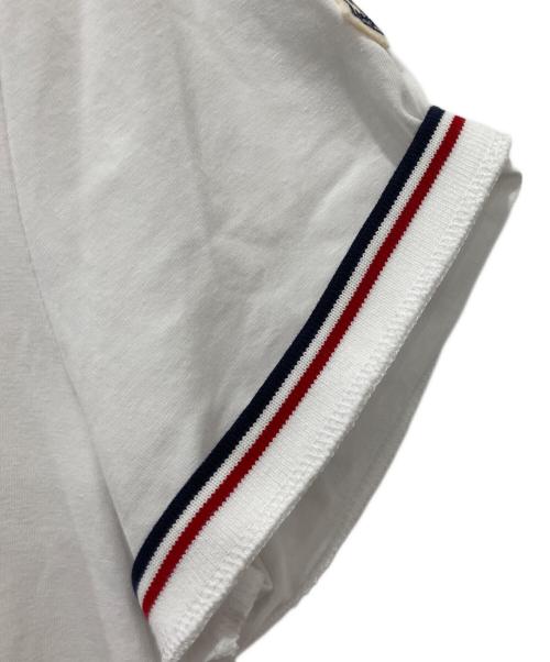 MONCLER（モンクレール）MONCLER (モンクレール) MAGLIA T ホワイト サイズ:Sの古着・服飾アイテム