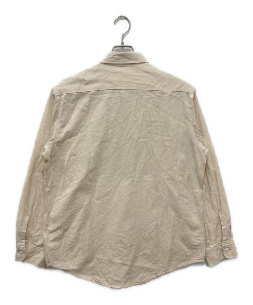 SUGAR CANE（シュガーケーン）SUGAR CANE (シュガーケーン) ワークシャツ アイボリー サイズ:Mの古着・服飾アイテム