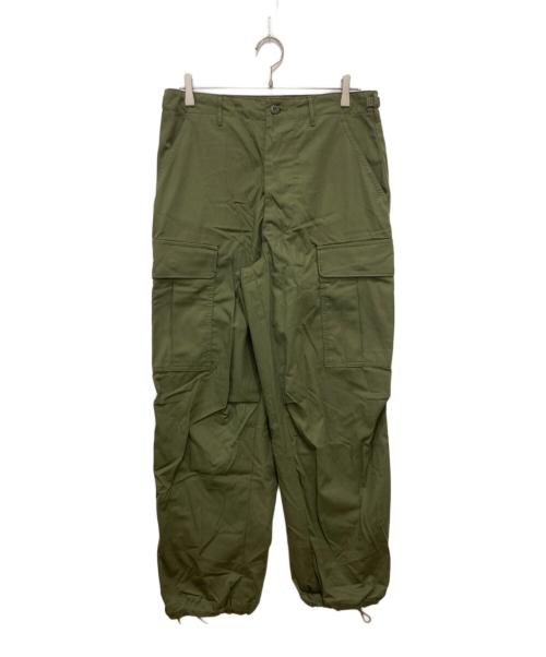 WORKERS（ワーカーズ）WORKERS (ワーカーズ) Fatigue Trousers, OD Poplin カーキ サイズ:Sの古着・服飾アイテム