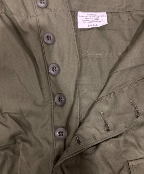 WORKERS（ワーカーズ）WORKERS (ワーカーズ) Fatigue Trousers, OD Poplin カーキ サイズ:Sの古着・服飾アイテム