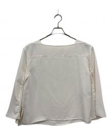 Noble（ノーブル）の古着「スリットスリーブブラウス」｜ホワイト