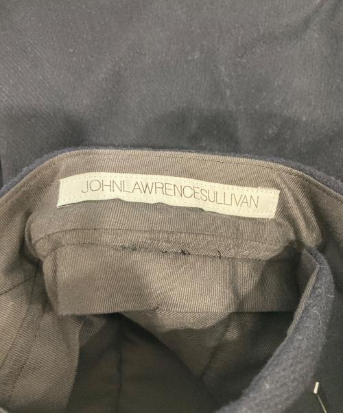 JOHN LAWRENCE SULLIVAN（ジョン ローレンス サリバン）JOHN LAWRENCE SULLIVAN (ジョン ローレンス サリバン) ワイドタックトラウザー ネイビー サイズ:38の古着・服飾アイテム