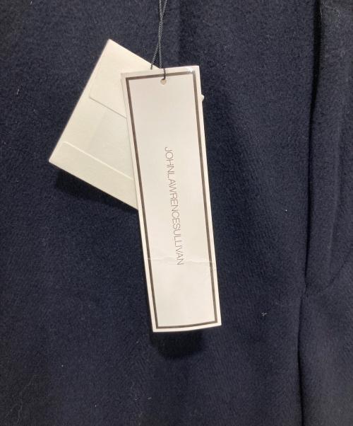 JOHN LAWRENCE SULLIVAN（ジョン ローレンス サリバン）JOHN LAWRENCE SULLIVAN (ジョン ローレンス サリバン) ワイドタックトラウザー ネイビー サイズ:38の古着・服飾アイテム