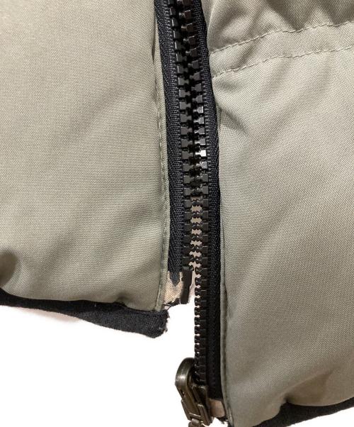 NIKE（ナイキ）NIKE (ナイキ) リバーシブルダウンジャケット オリーブ×グレー サイズ:Lの古着・服飾アイテム