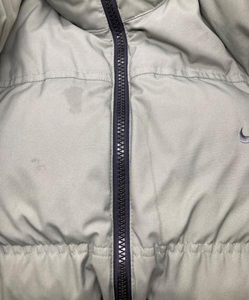 NIKE（ナイキ）NIKE (ナイキ) リバーシブルダウンジャケット オリーブ×グレー サイズ:Lの古着・服飾アイテム