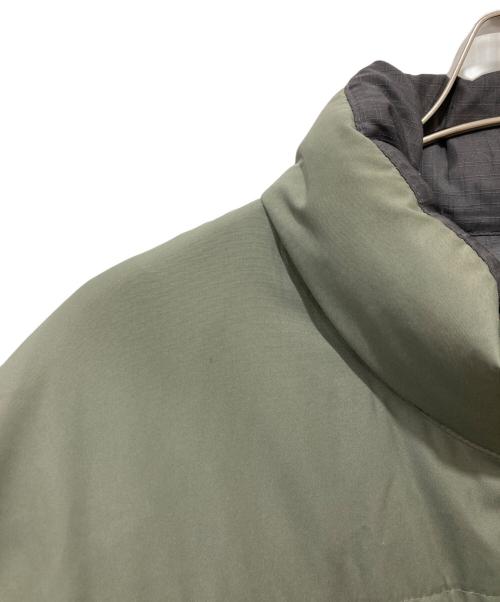 NIKE（ナイキ）NIKE (ナイキ) リバーシブルダウンジャケット オリーブ×グレー サイズ:Lの古着・服飾アイテム