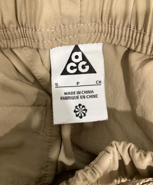 NIKE ACG（ナイキエーシージー）NIKE ACG (ナイキエーシージー) NIKE NRG ACG TRAIL PANTS ベージュ サイズ:Sの古着・服飾アイテム