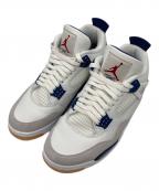 NIKEナイキ）の古着「Nike SB Air Jordan 4 Retro SP Navy」｜ホワイト