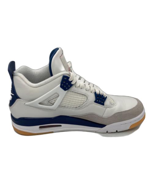 NIKE（ナイキ）NIKE (ナイキ) Nike SB Air Jordan 4 Retro SP Navy ホワイト サイズ:27.5cmの古着・服飾アイテム