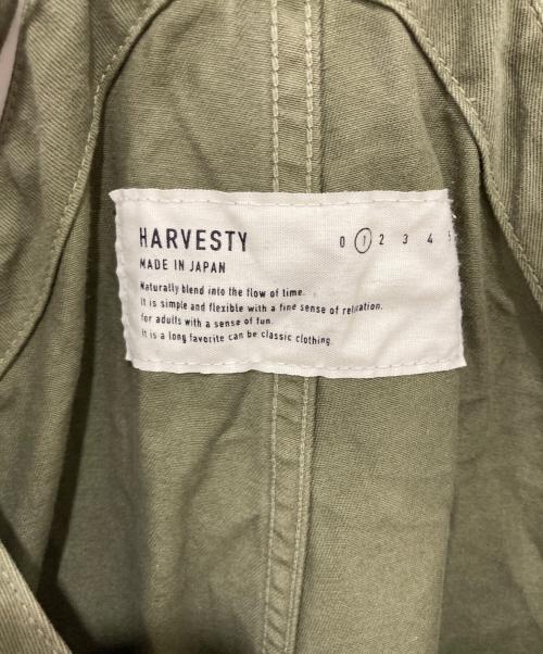 HARVESTY（ハーベスティー）HARVESTY (ハーベスティー) CHINO CLOTH OVERALLS オリーブ サイズ:1の古着・服飾アイテム
