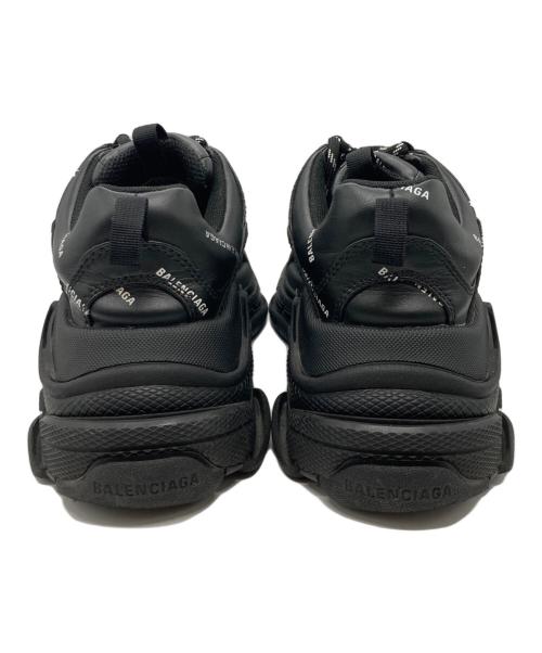 BALENCIAGA（バレンシアガ）BALENCIAGA (バレンシアガ) Allover Logo TRIPLE S ブラック サイズ:25cmの古着・服飾アイテム