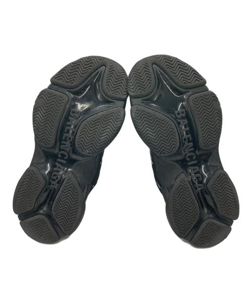 BALENCIAGA（バレンシアガ）BALENCIAGA (バレンシアガ) Allover Logo TRIPLE S ブラック サイズ:25cmの古着・服飾アイテム