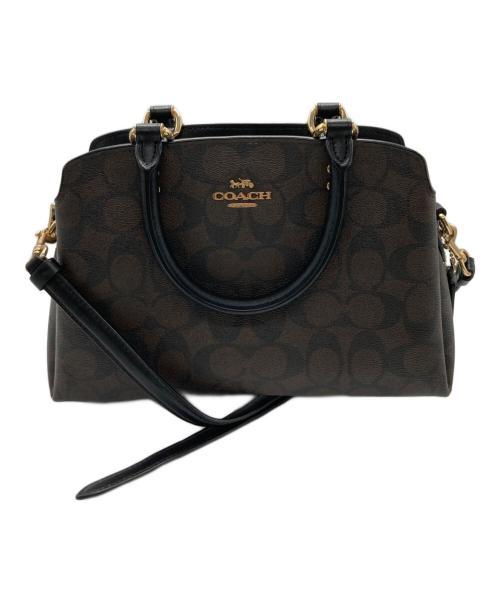 COACH（コーチ）COACH (コーチ) ハンドバッグ ブラウンの古着・服飾アイテム