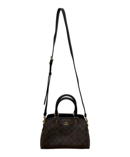 COACH（コーチ）COACH (コーチ) ハンドバッグ ブラウンの古着・服飾アイテム