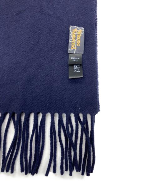 Vivienne Westwood（ヴィヴィアンウエストウッド）Vivienne Westwood (ヴィヴィアンウエストウッド) マフラー ネイビーの古着・服飾アイテム