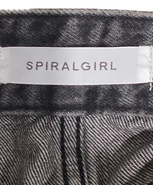 SPIRALGIRL（スパイラルガール）SPIRALGIRL (スパイラルガール) 2WAYカーゴオーバーダイデニム グレー サイズ:Sの古着・服飾アイテム