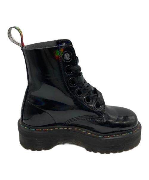 Dr.Martens（ドクターマーチン）Dr.Martens (ドクターマーチン) MOLLYブーツ ブラック サイズ:UK4の古着・服飾アイテム