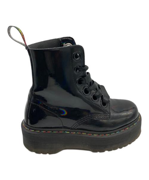 Dr.Martens（ドクターマーチン）Dr.Martens (ドクターマーチン) MOLLYブーツ ブラック サイズ:UK4の古着・服飾アイテム