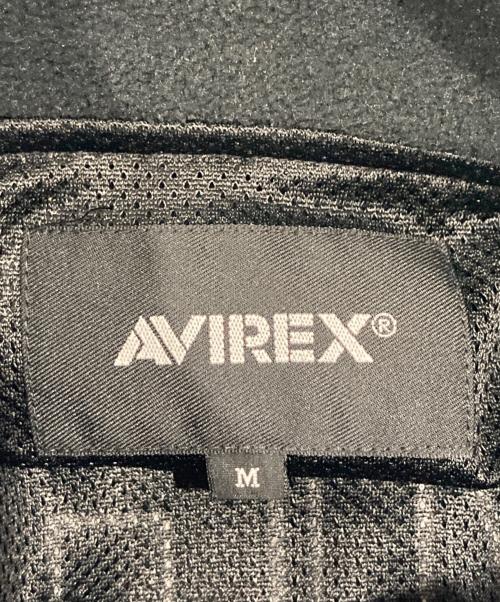 AVIREX（アヴィレックス）AVIREX (アヴィレックス) フリースジャケット ブラック サイズ:Mの古着・服飾アイテム